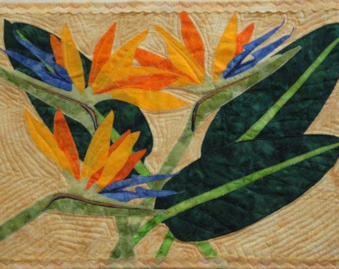 Bird of Paradise Quilt Pattern Etsy
