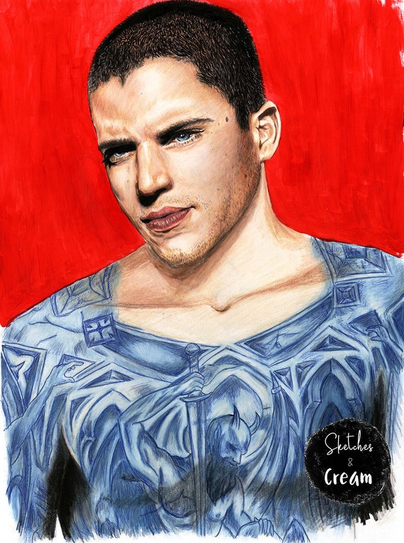 Wentworth Miller Michael Scofield Fan Art -