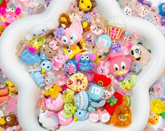 Cute Cartoon Nail Charms - DIY Nail Art, Phone Case Embellishments