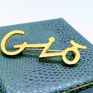 Armani brooch - Etsy 日本