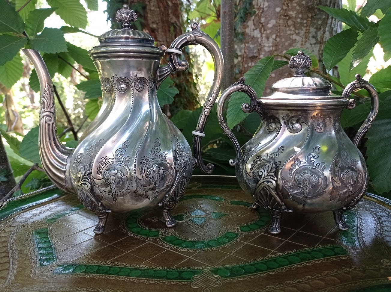 Antiques Théière Et