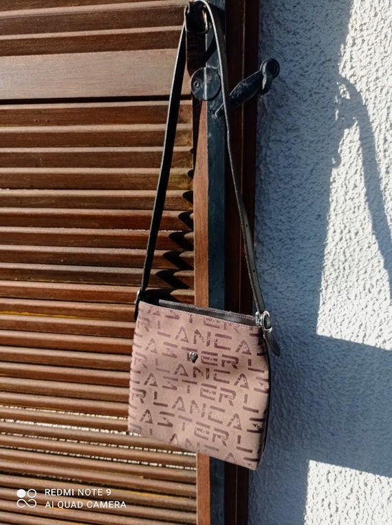 【U LAN】vintage zipper pocket shoulder bag c9100_b4br_a3
