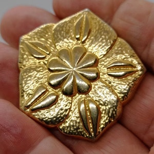 Magnificent brooch by designer JC Brosseau (the creator of the magnificent fragrance &quot;Ombre Rose&quot;, whose bottle was designed by Lalique