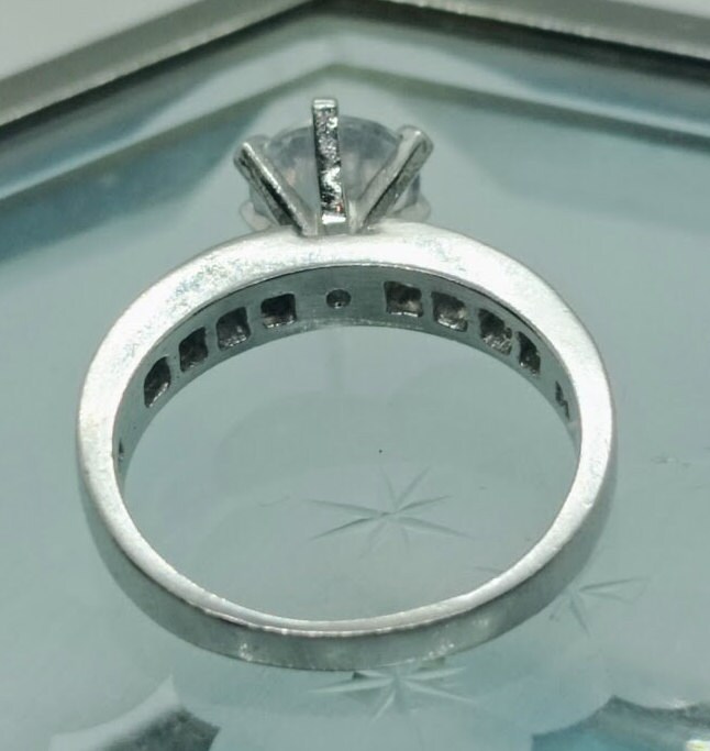 Bague argent 925 anneaux croisés zirconias | MATY
