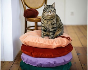 Princess on the pea in velvet quality, cats, cat basket, cat cushion, cat cave, modern cat accessories, recess, cat basket