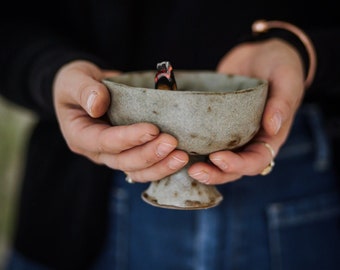 hand-made incense bowl / incense burner / Palo Santo bowl / holder