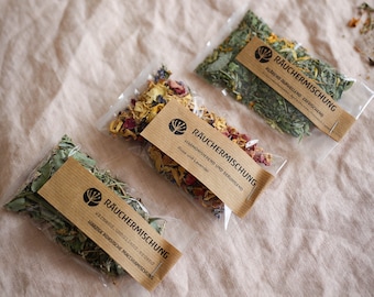 Incense/incense mixture set of 3