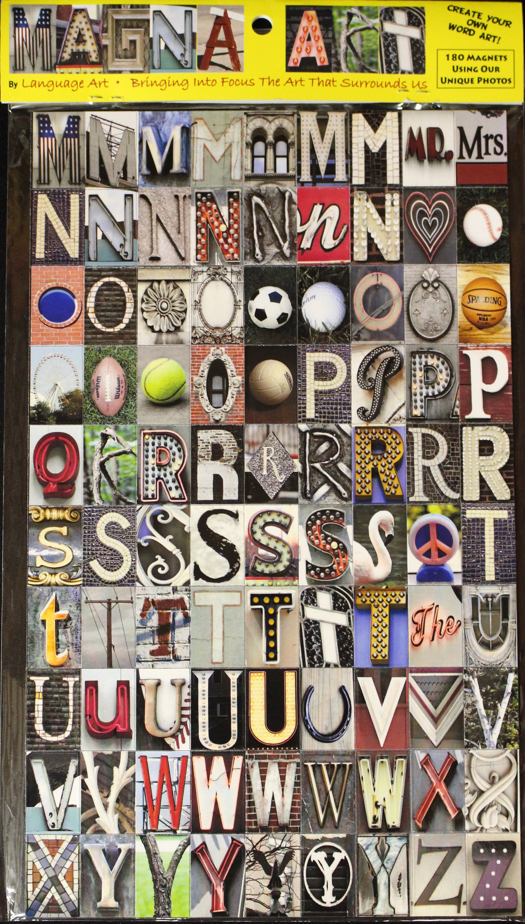 Magnetic Letters by Language Art - Etsy