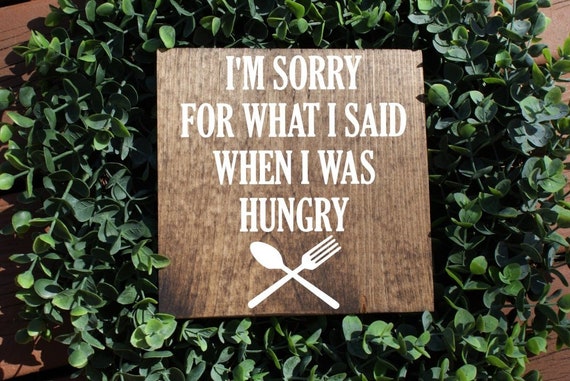 Quote Sign Funny Kitchen Sign Rustic Sign Farmhouse Sign Home