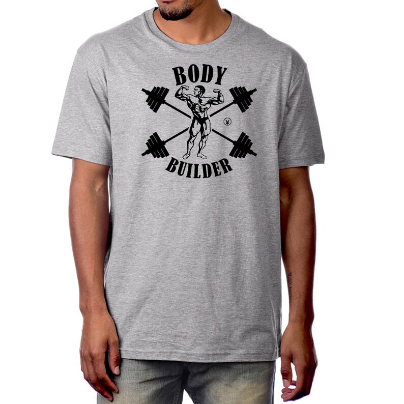 Download BODY BUILDER D216 Men's Shirt Workout Gym Tees | Etsy