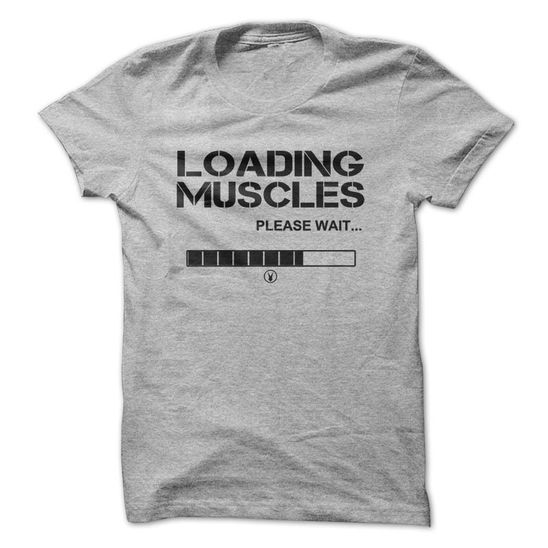 LOADING MUSCLES C40 Men's Shirt Workout Gym Tees - Etsy