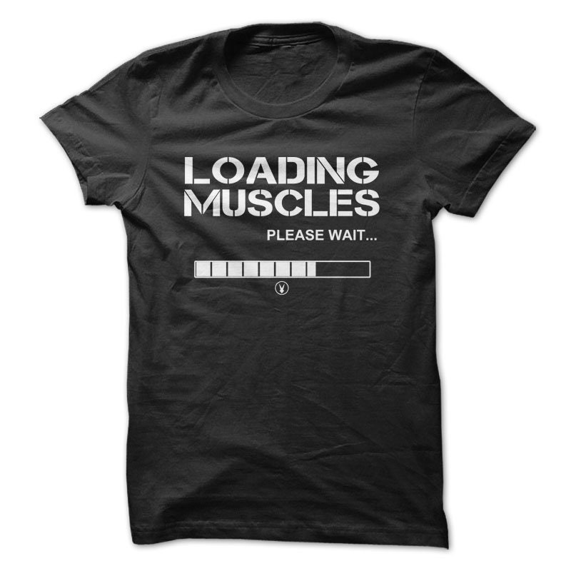 LOADING MUSCLES C40 Men's Shirt Workout Gym Tees - Etsy
