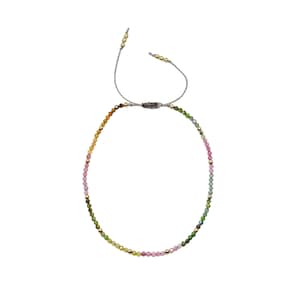 watermelon tourmaline crystal bracelet | october birthstone bracelet | raw stone bracelet | healing bracelet | gift for women