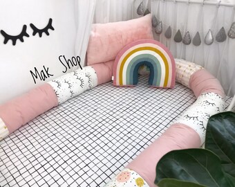 pillow bumpers for bed