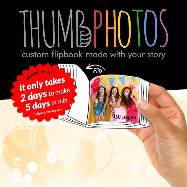 Custom Flipbook Etsy