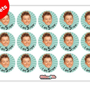Custom Birthday Stickers