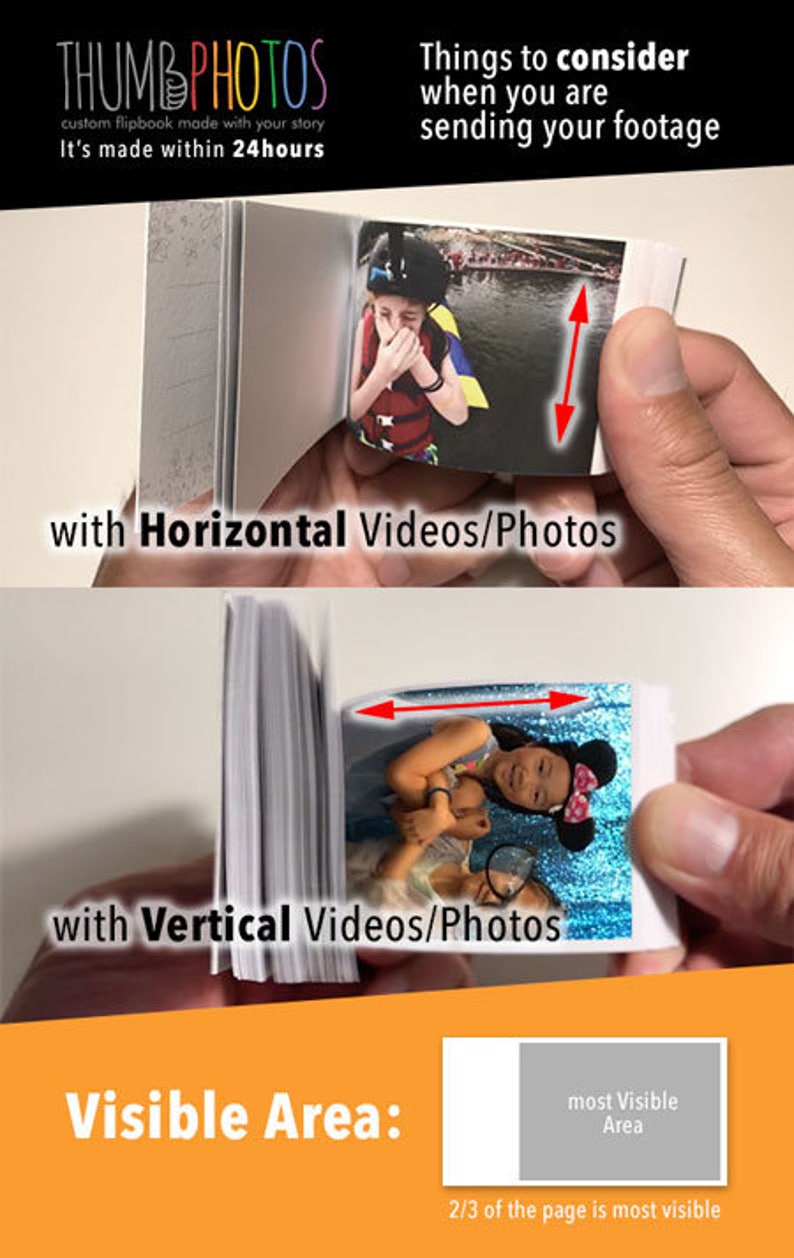 Animated custom photo flipbook image 4