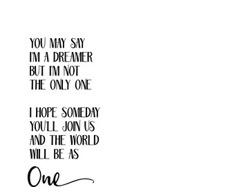 The Dreamer Song Etsy