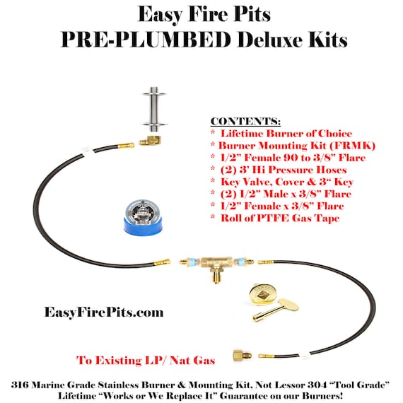K Complete Deluxe Natural Gas And Or Propane Lp Universal Etsy