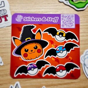 Halloween Mini Sticker Sheet