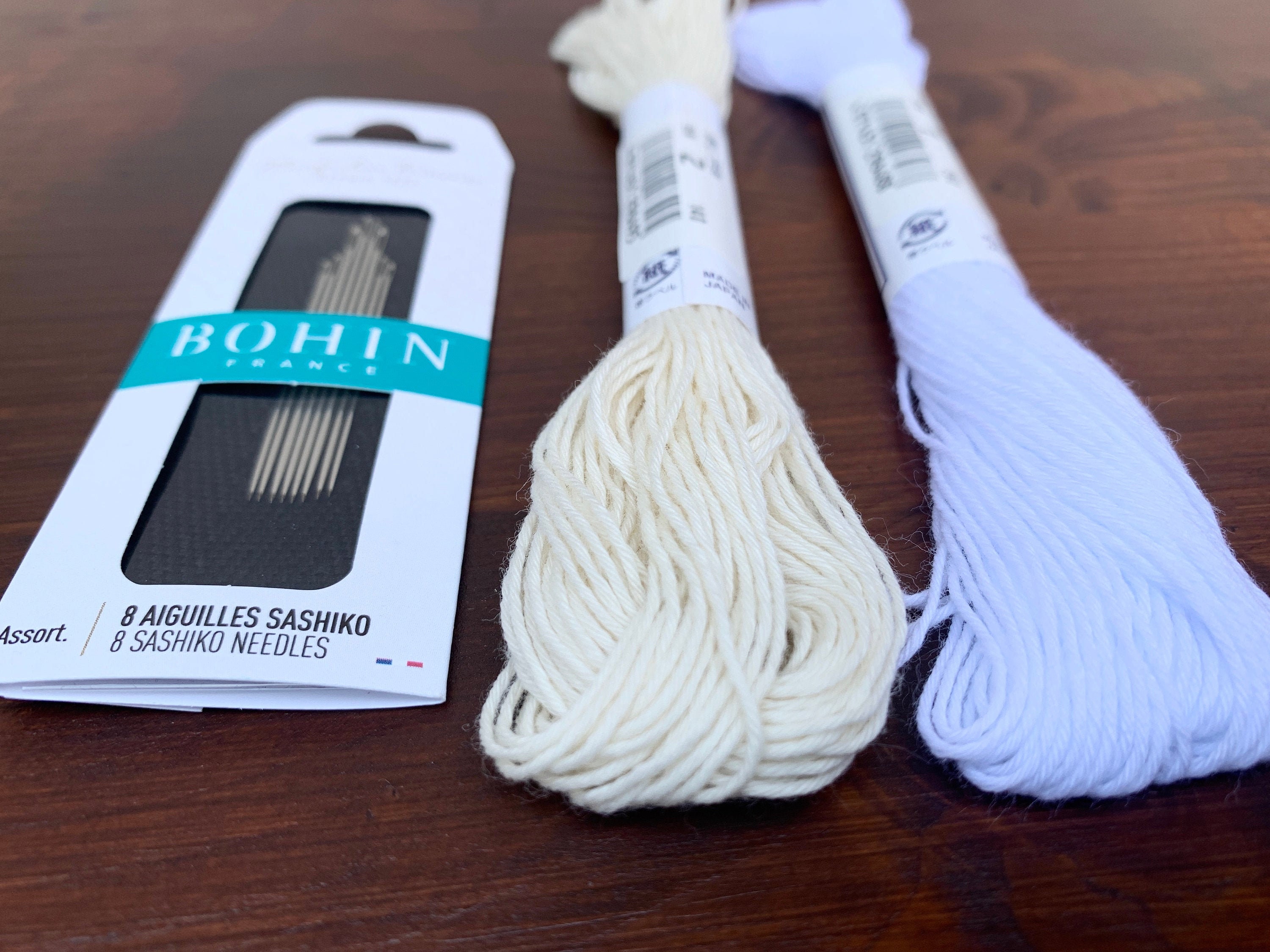 Sashiko Needles Set Japanese Hand Sewing Needles Set of 8 Etsy