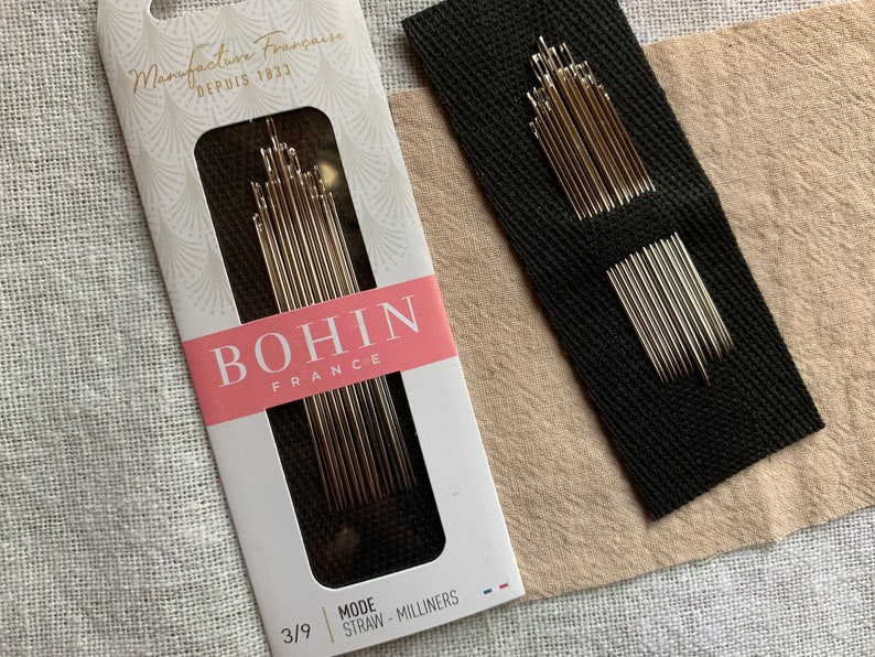 Bohin Milliner Straw Needles French hand sewing needles for | Etsy