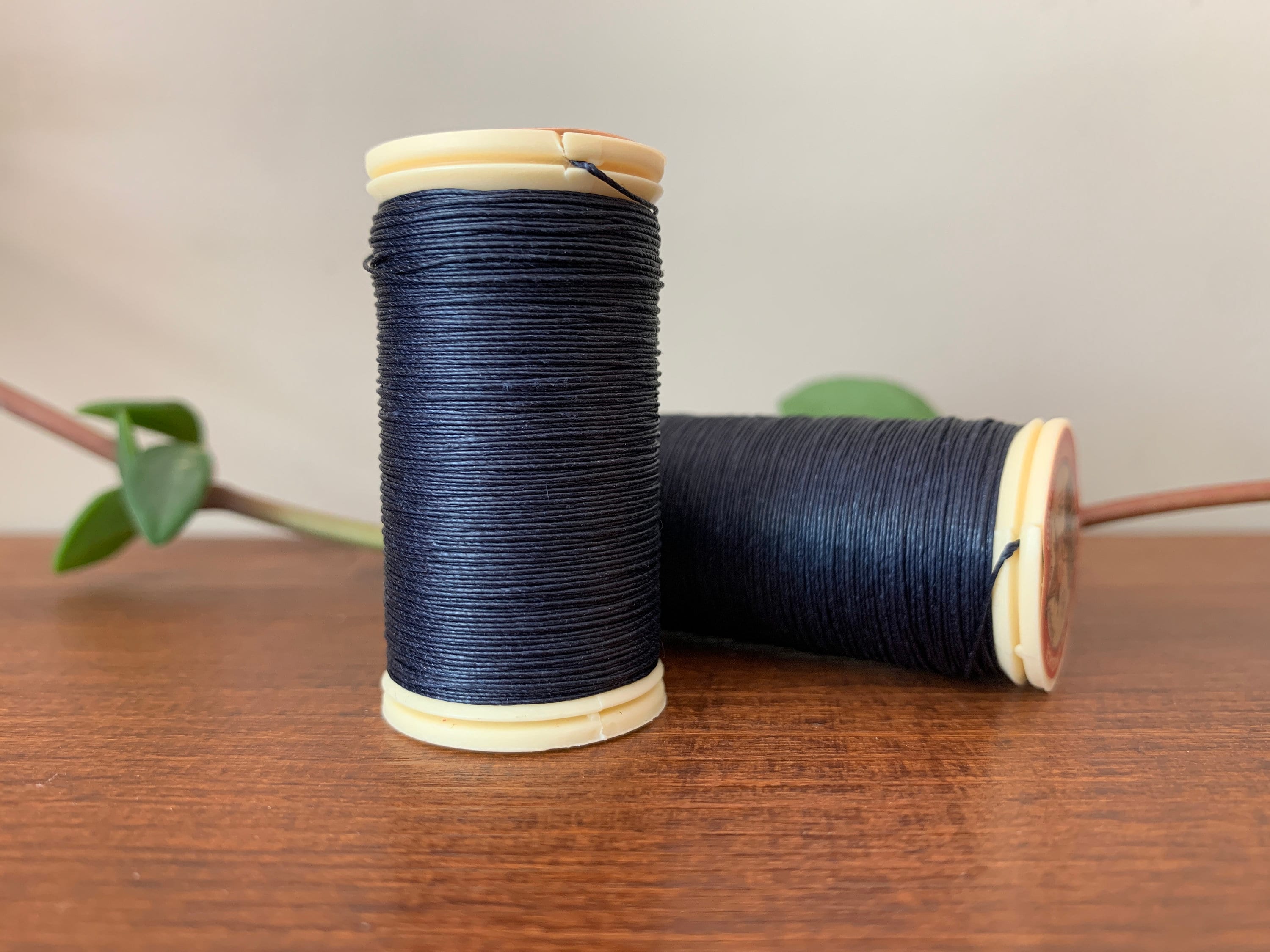 Hilo Para Coser Toldos Hilo Encerado Para Coser Cuero 260m Negro