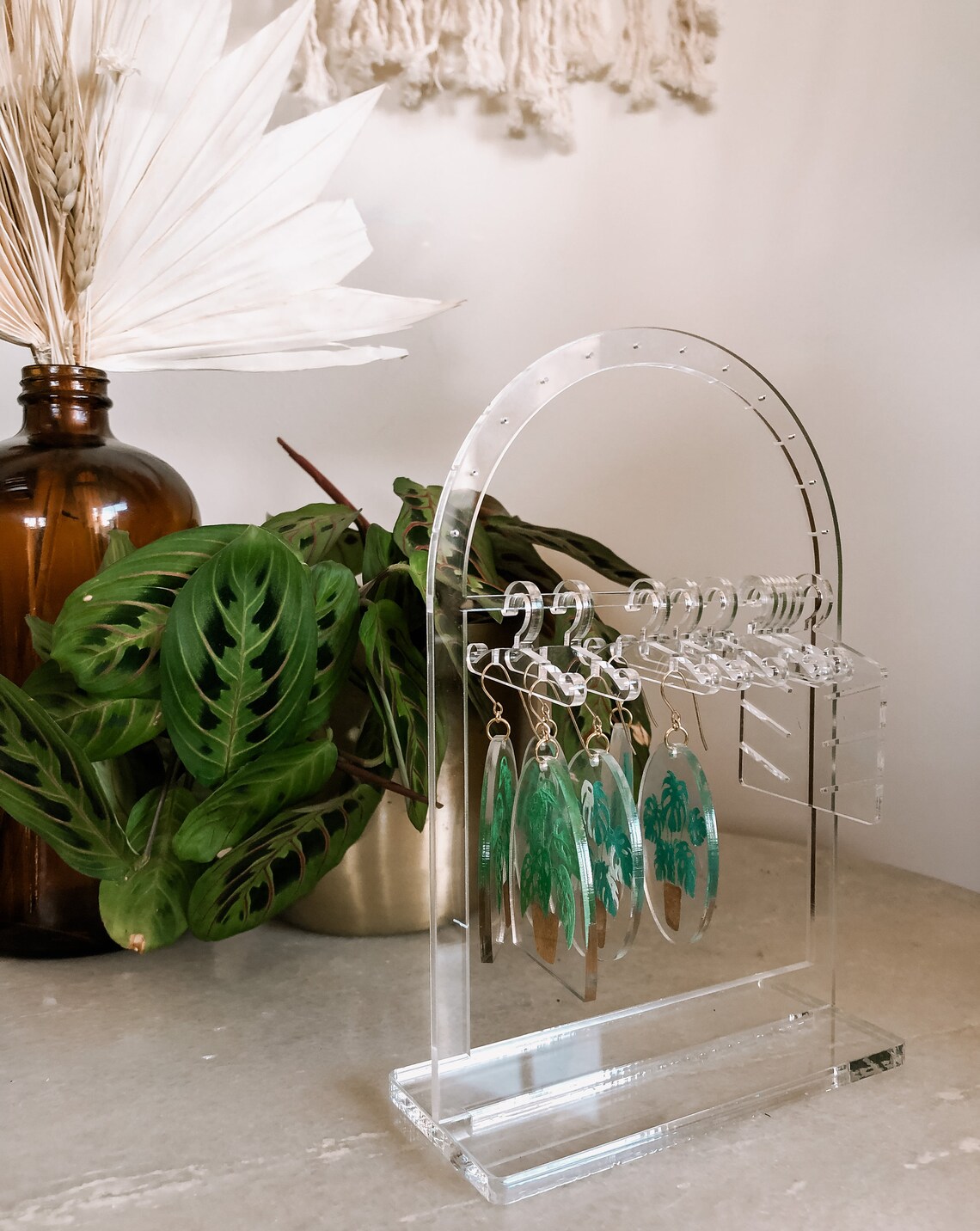 Clothing Rack Jewelry Hanger Acrylic Jewelry Display Etsy UK