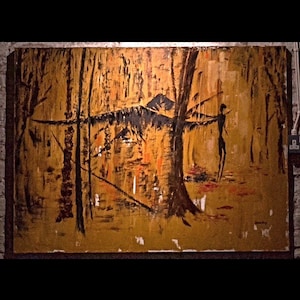 Oil painting on canvas