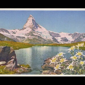 Carte postale près de Zermatt, Cervin / Carte A 17999 Photostudio Gyger & Klopfenstein Adelboden inutilisée