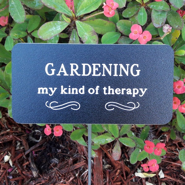 Outdoor Garden Sign Etsy