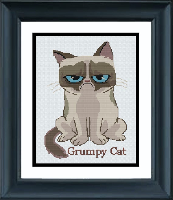 Grumpy Cat | Etsy Grumpy cat pillow | Etsy