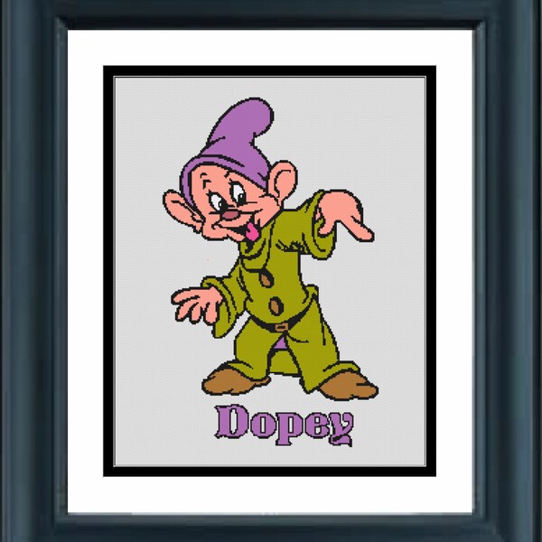 Dopey Dwarf Pattern - Etsy