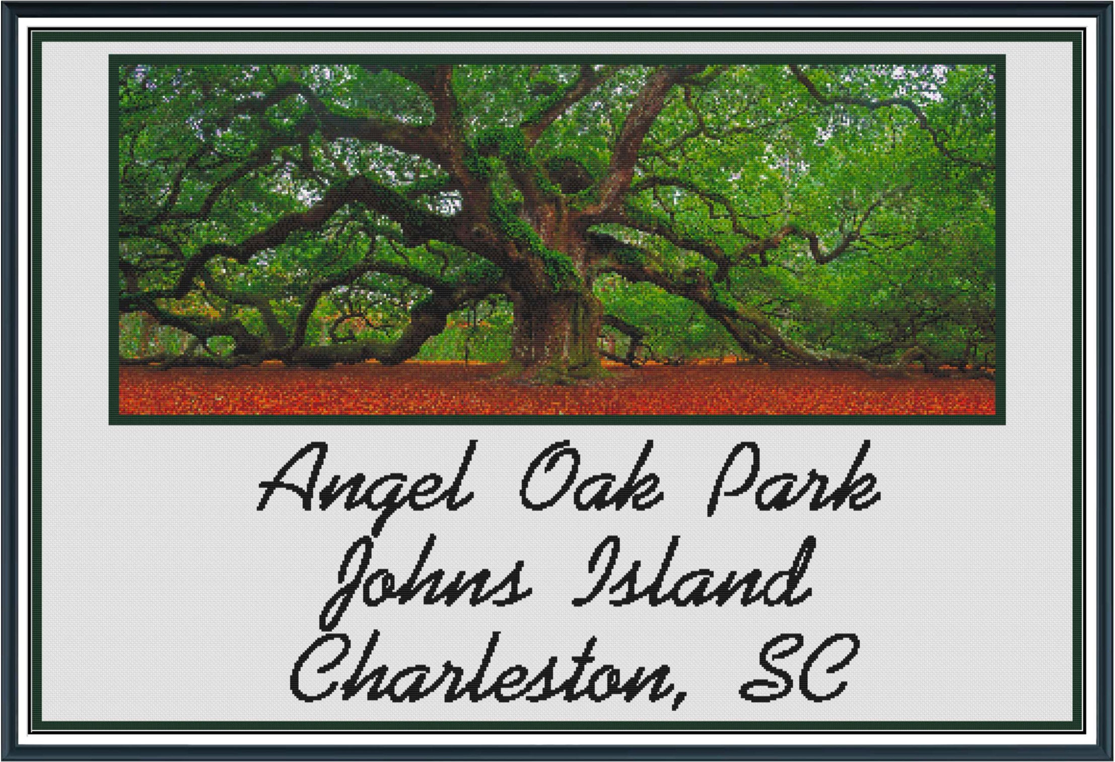 Angel Oak Park Johns Island Charleston SC Etsy