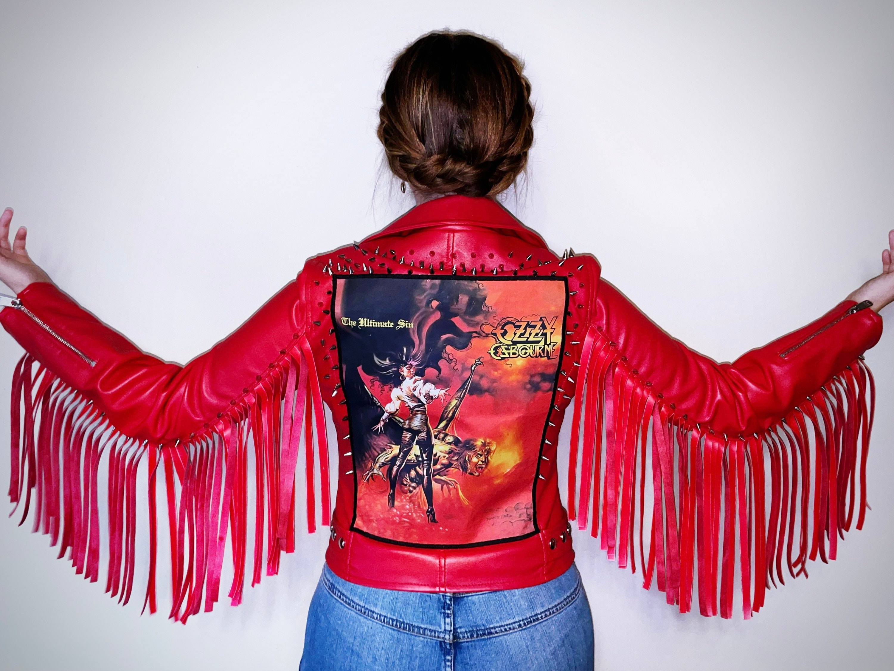 ozzy osbourne leather jacket