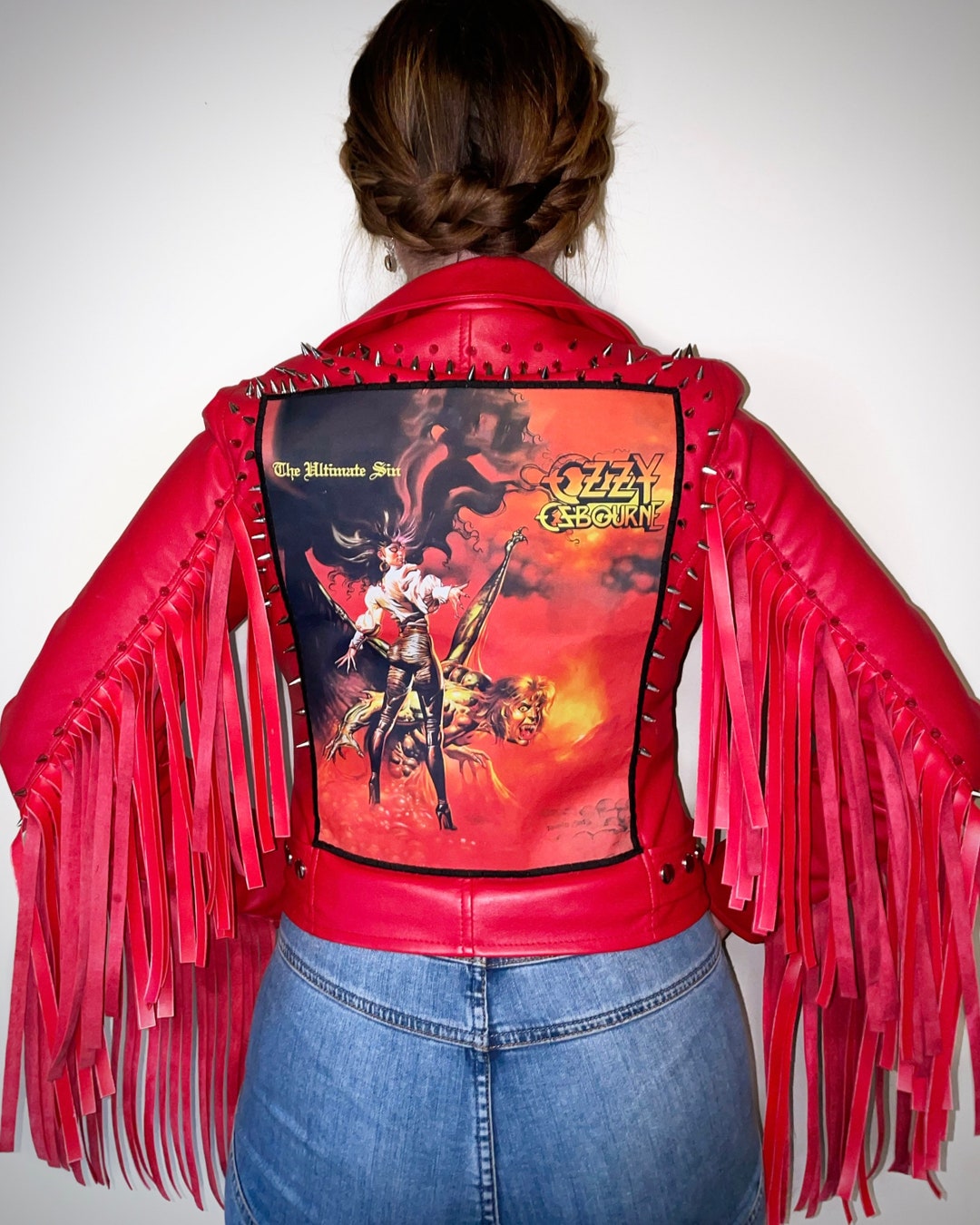 ozzy osbourne leather jacket