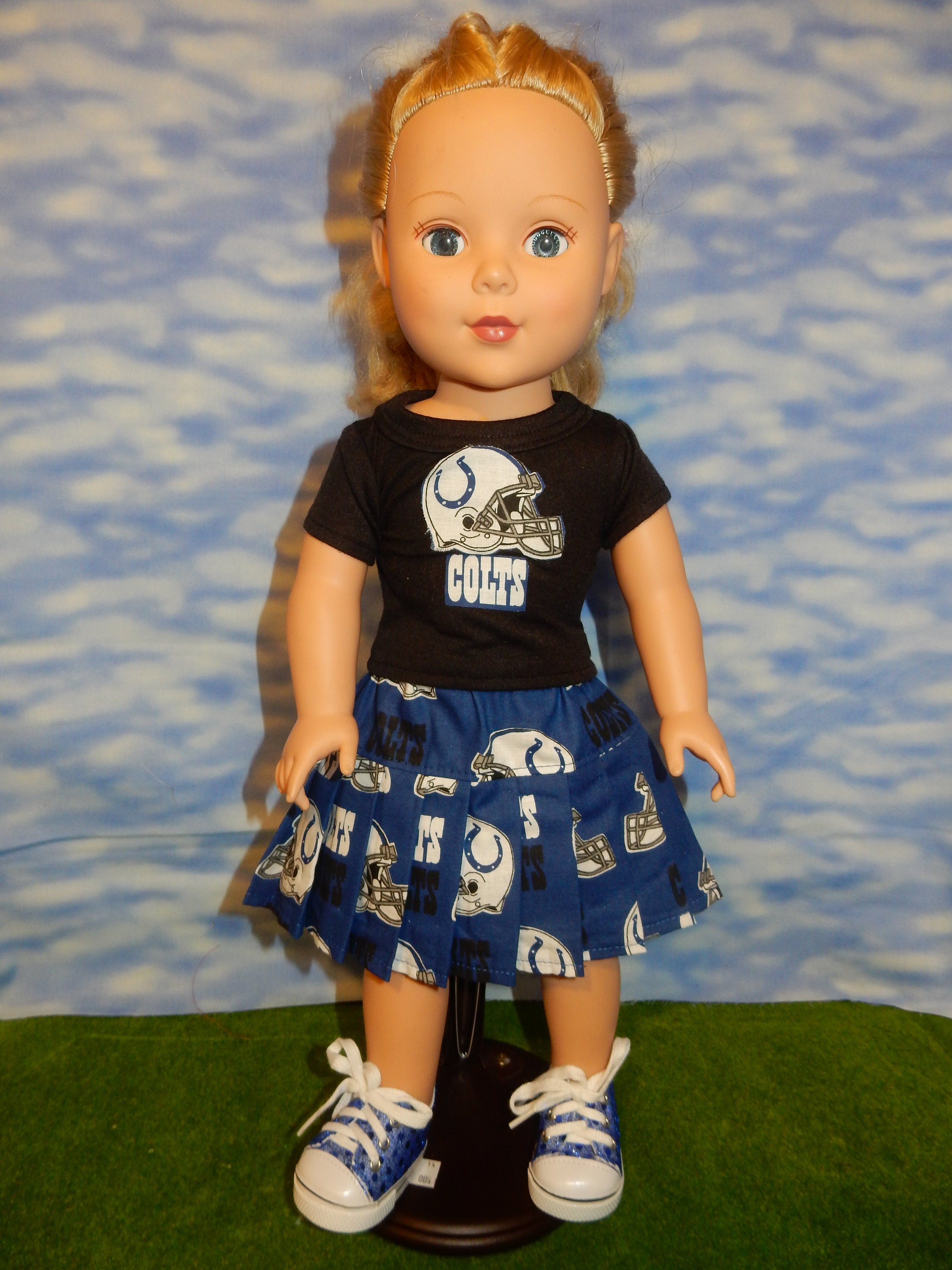 18 Doll Indianapolis Colts Cheer Outfit Etsy
