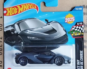 ホットウィール マクラーレン W1 ブラック ダイキャスト スケール