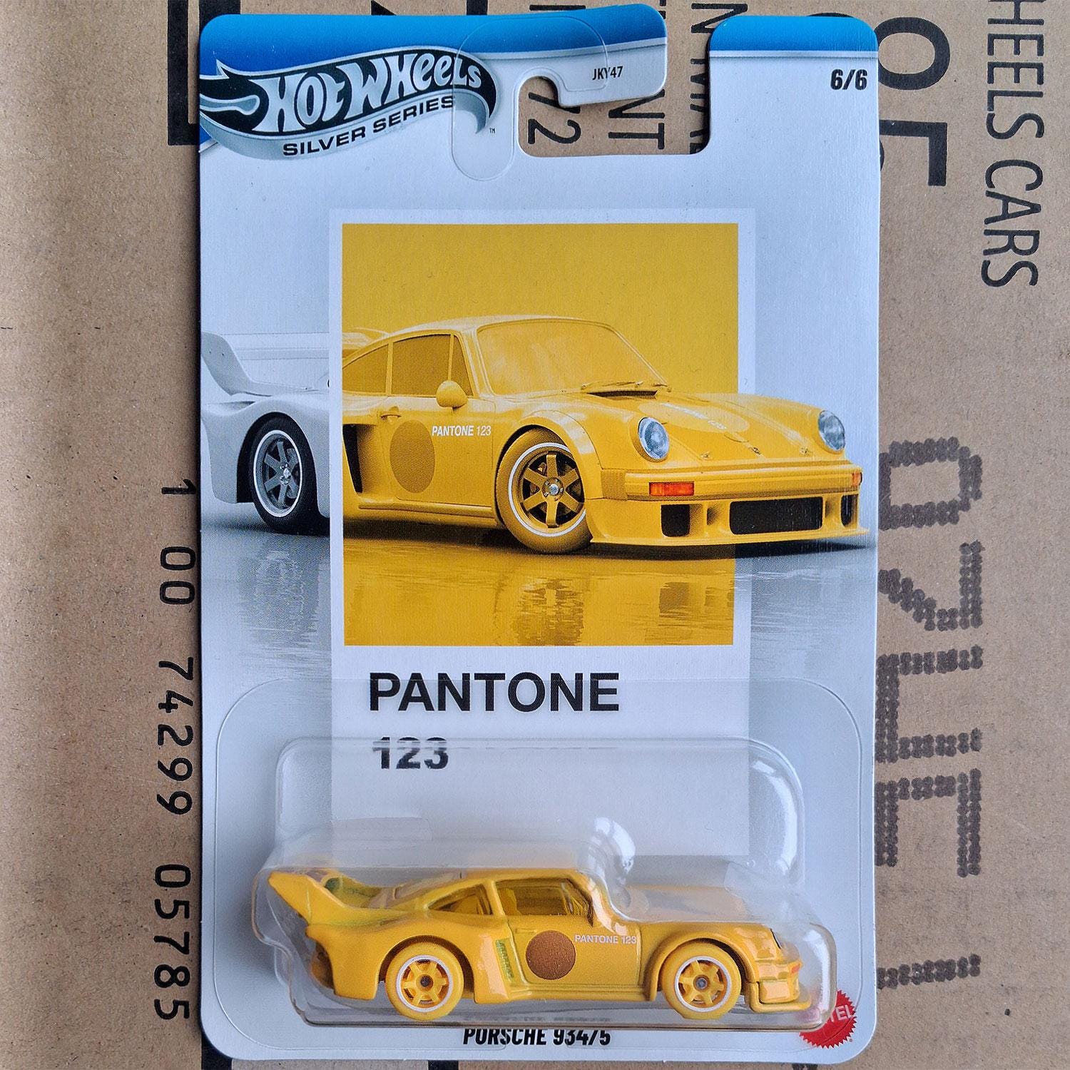 Rare Hot Wheels - Porsche 934/5 Pantone Silver Series Diecast