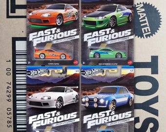 NEW 2024 Hot Wheels Fast and Furious Brian O'conner Diecast 1/64