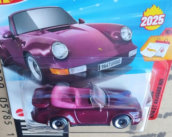 希少なホットウィール ポルシェ911ターボカブリオレ ダイキャスト