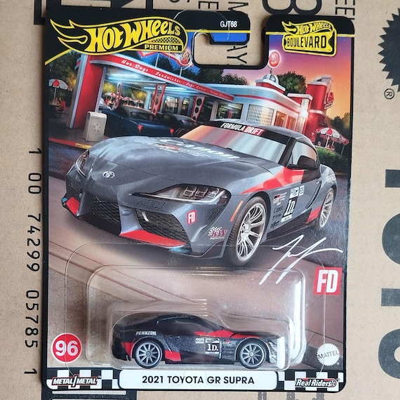 Hot Wheels Premium 2021 Toyota Supra Diecast 1:64 Scale Model