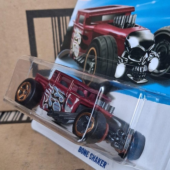 Rare Hot Wheels Red Bone Shaker Diecast Scale Model | Hot Rod