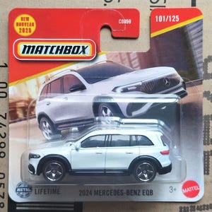 Matchbox 2024 Mercedes-Benz EQB Diecast 1/64 Scale Model | Gift for Boyfriend | German Car Guy Gift | Husband Gift | Boss & Coworker Gift