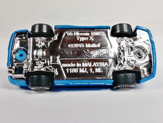 Rare Hot Wheels 1996 NISSAN 180SX TYPE X Diecast Metal 1/64 Scale