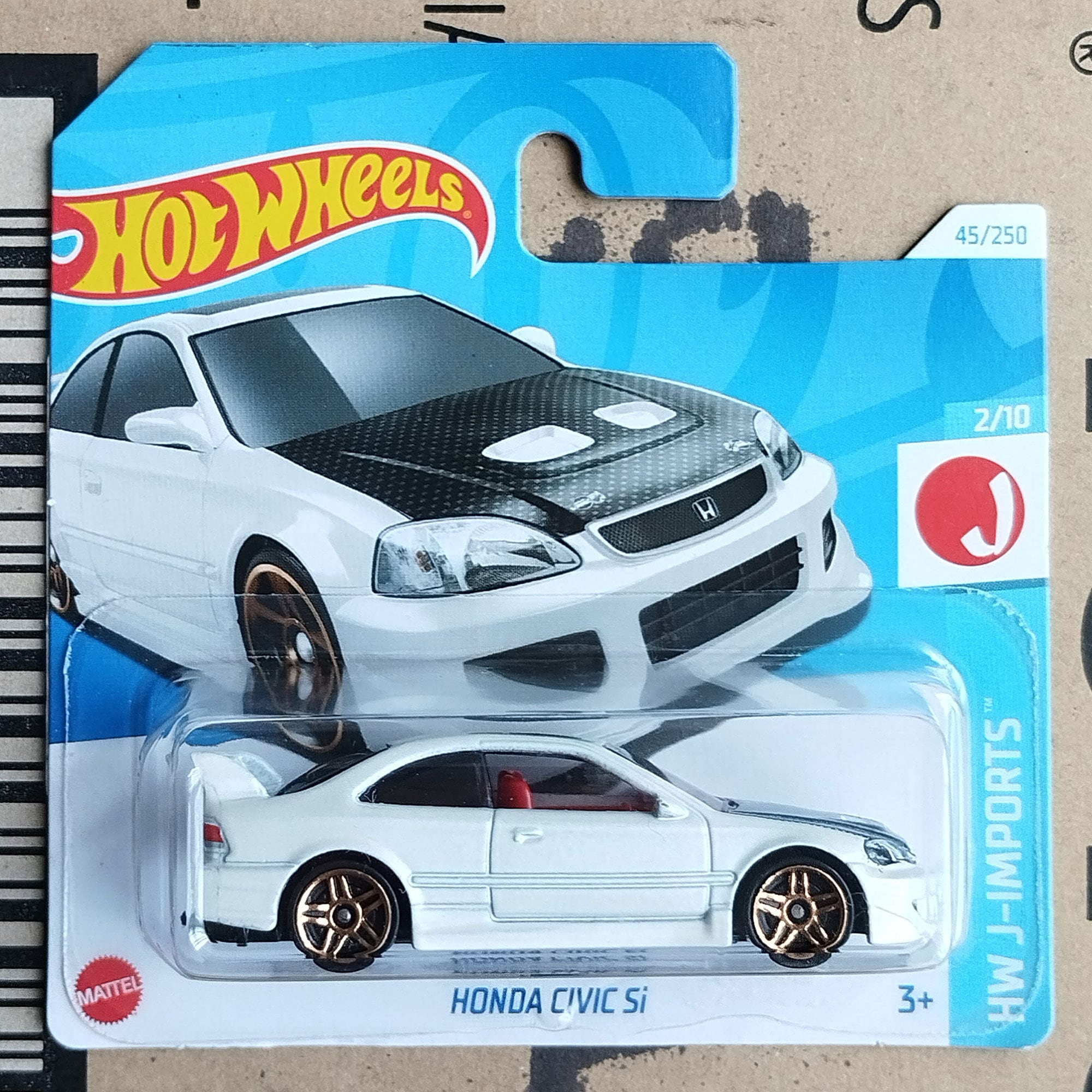 ミニカー Hot Wheels 100% HONDA CIVIC Si Hot Wheels All Stars #100 2006 Honda Civic Si FG1 Coupe Blue