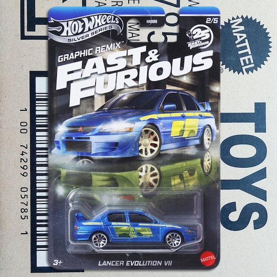 2025 Hot Wheels Mitsubishi Lancer Evolution VII Fast & Furious