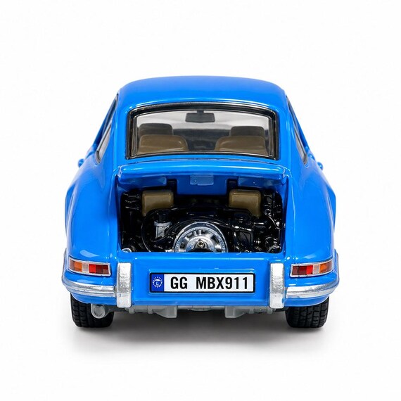 Matchbox Car 1964 Porsche 911 Moving Parts 1:64 Diecast Scale