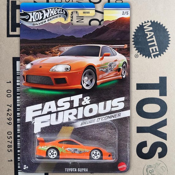 NEW 2024 Hot Wheels Fast and Furious Brian O'conner Diecast 1/64