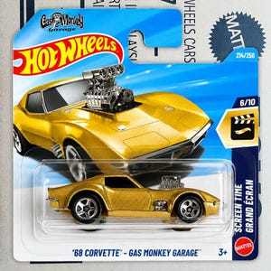 ホットウィール 1968 シボレー コルベット - ガスモンキーガレージ